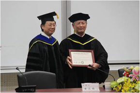 NDHU Confers Honorary Degree