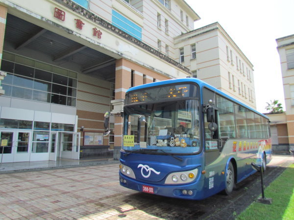 壽豐校區發車地點--圖書館前