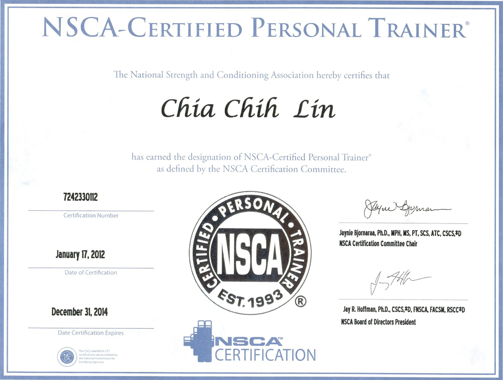 NSCA-PT