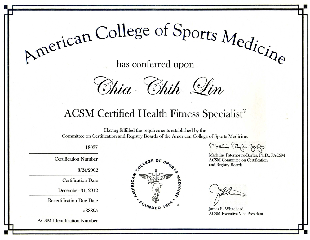 ACSM2012HFS