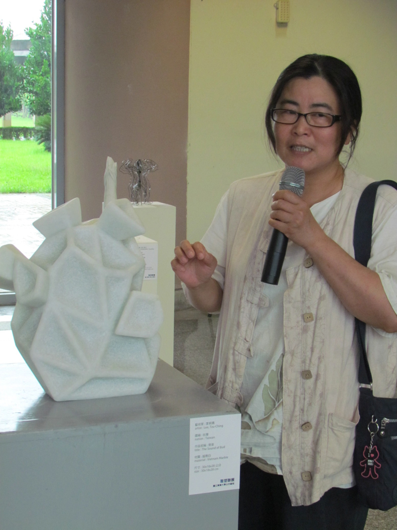 藝術家李紫晴介紹創作理念