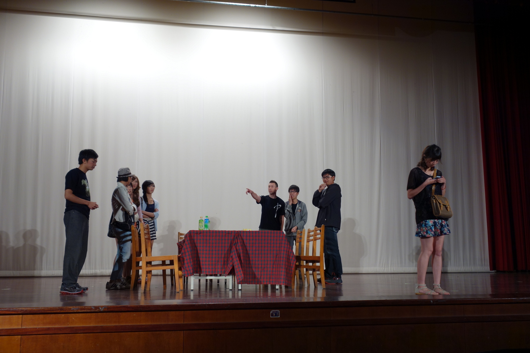 中文系戲劇公演「憶.夏」演出實況3
