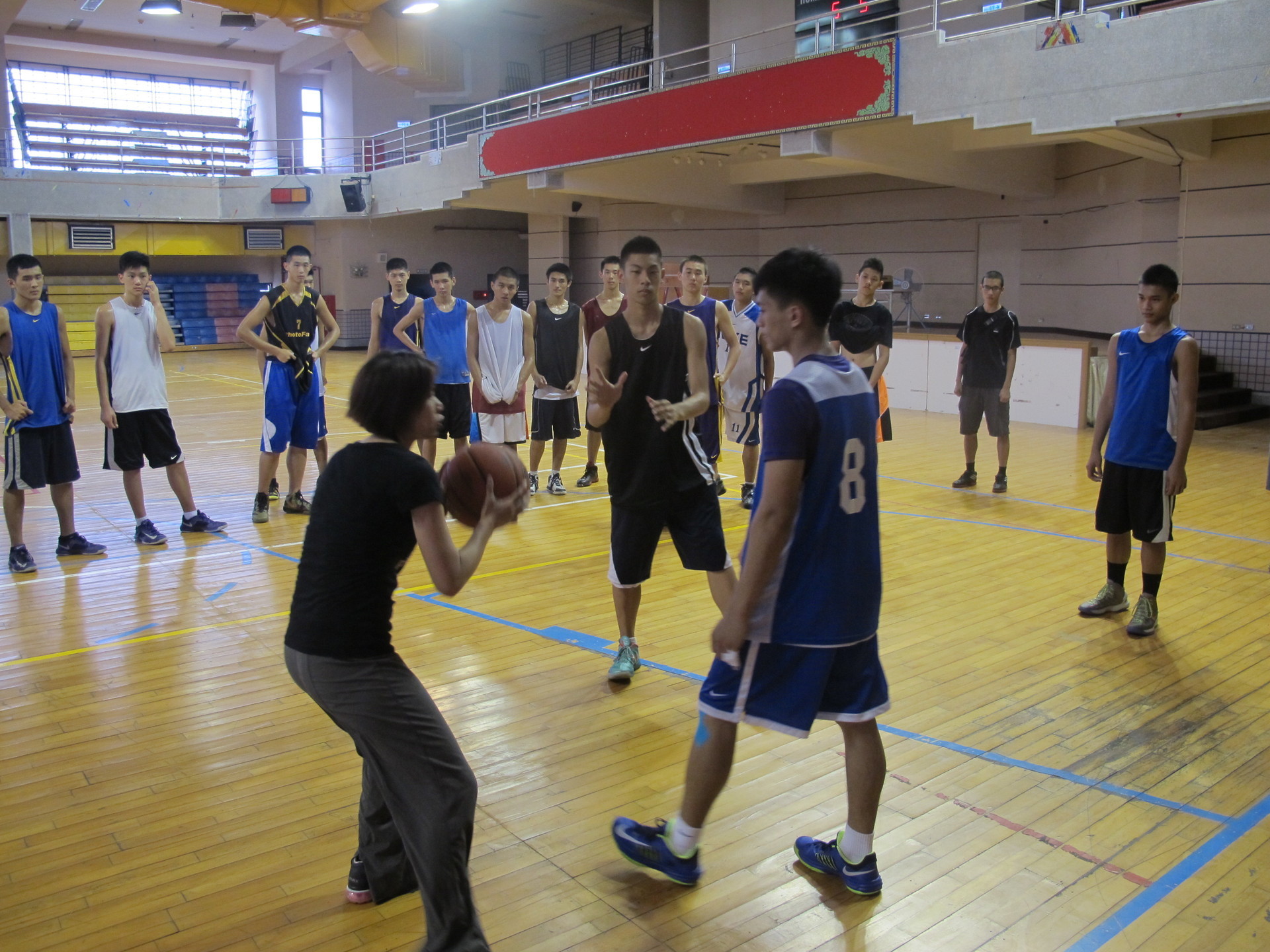 U16亞洲青年籃球錦標賽之國家青年代表隊從7月16日至8月16日移師花蓮東華大學創新研究園區進行31天的移地訓練