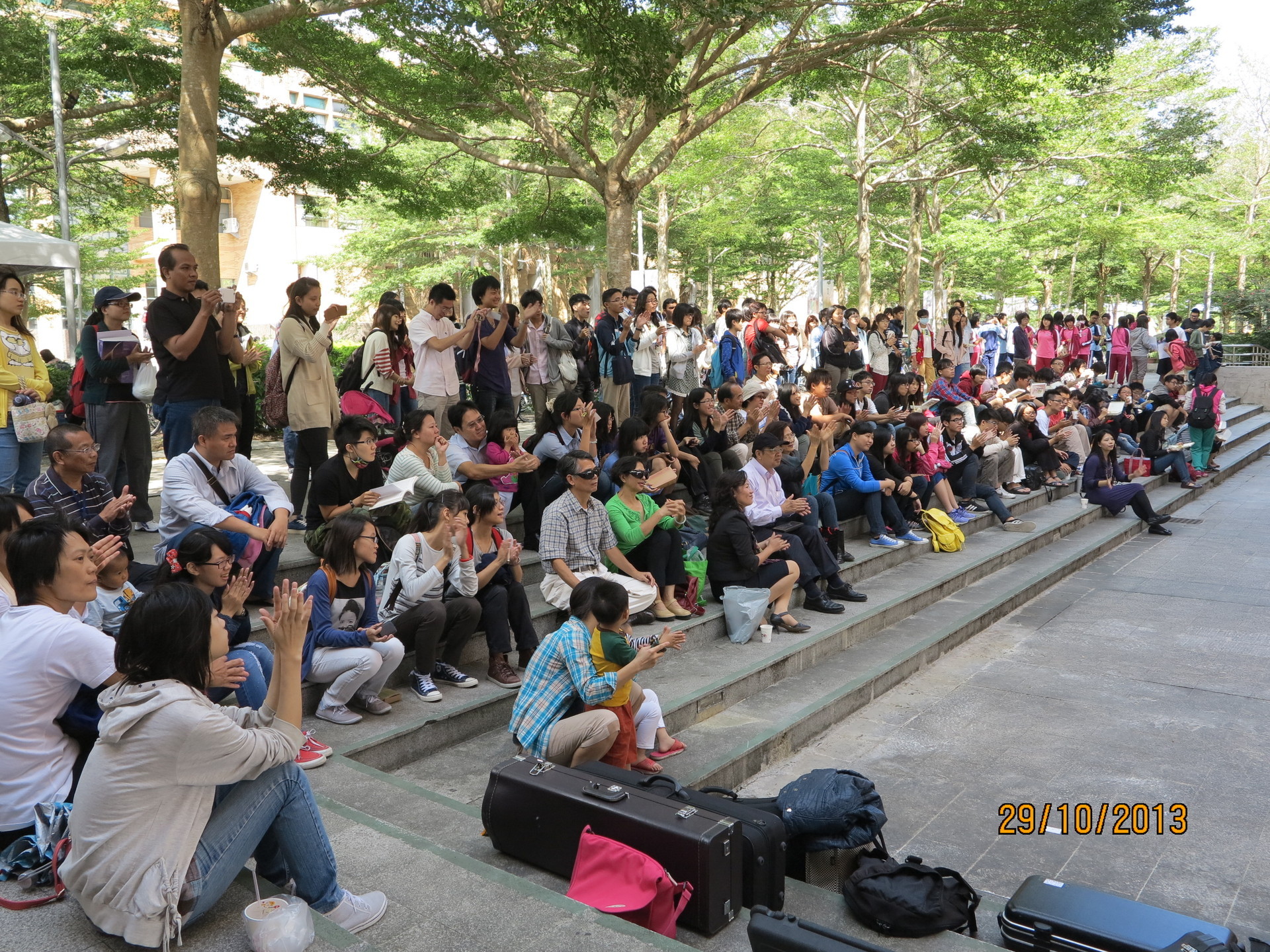 Jazz Lunch Time Concert吸引大批同學與會