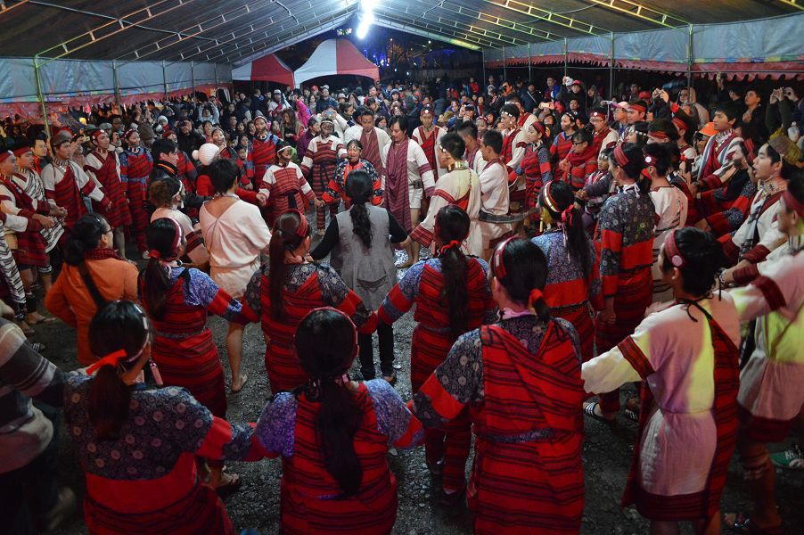 東華大學原民院舞團參加南投縣眉溪部落年祭