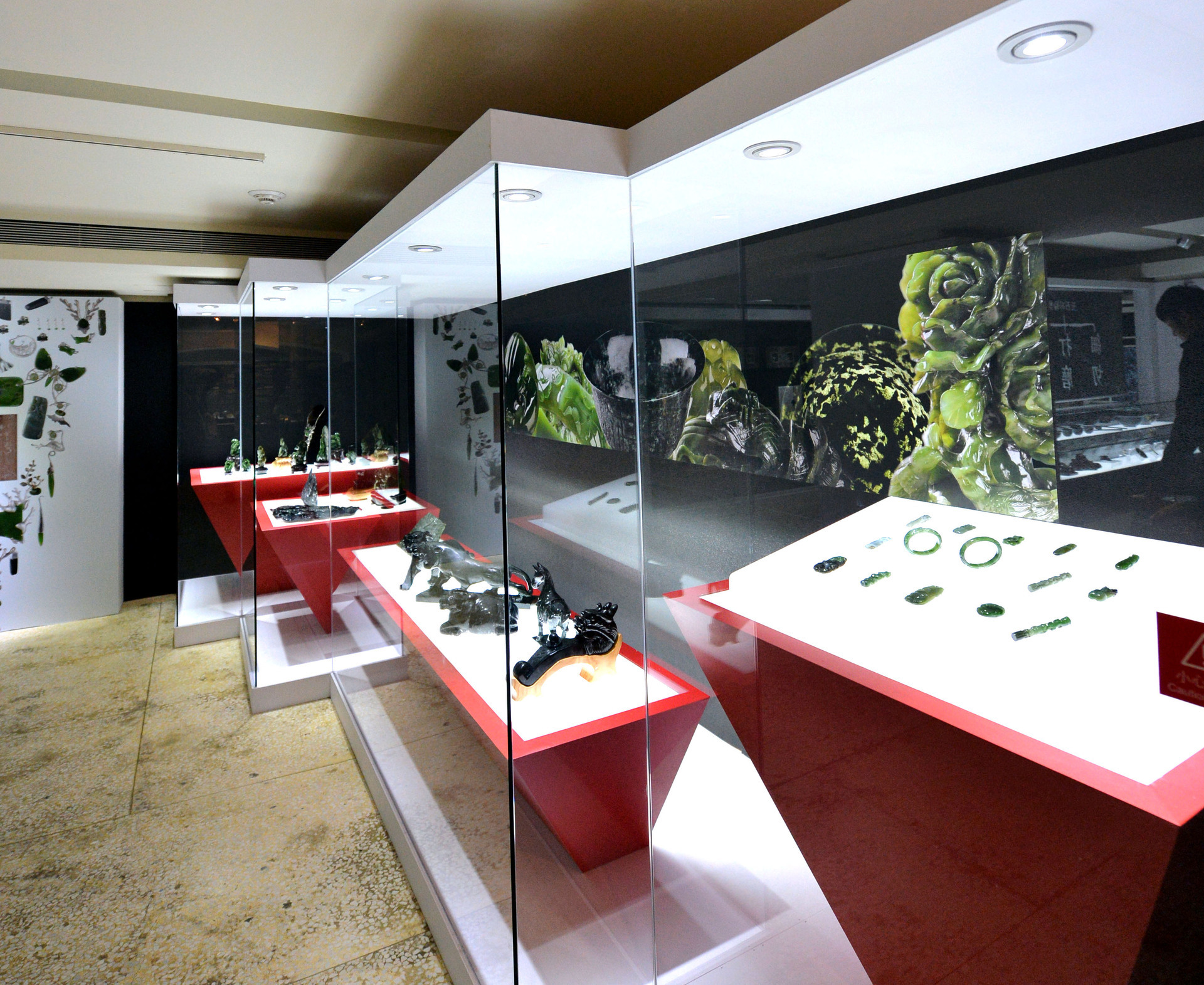 臺灣墨玉特展-展場空間