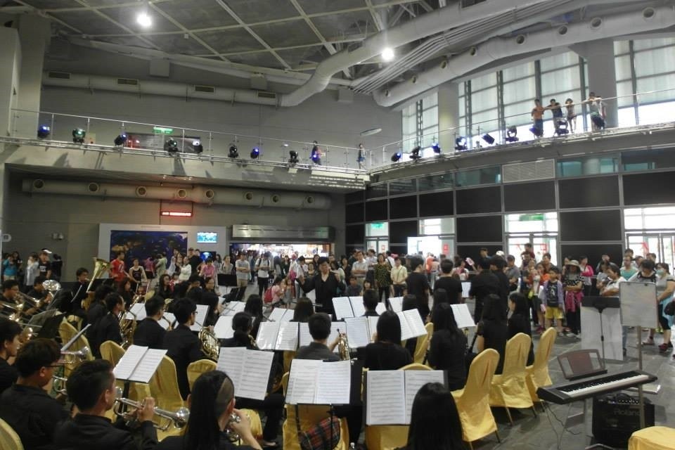 管樂團於屏東海生館演出