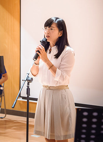 中文系李正芬主任開幕致詞