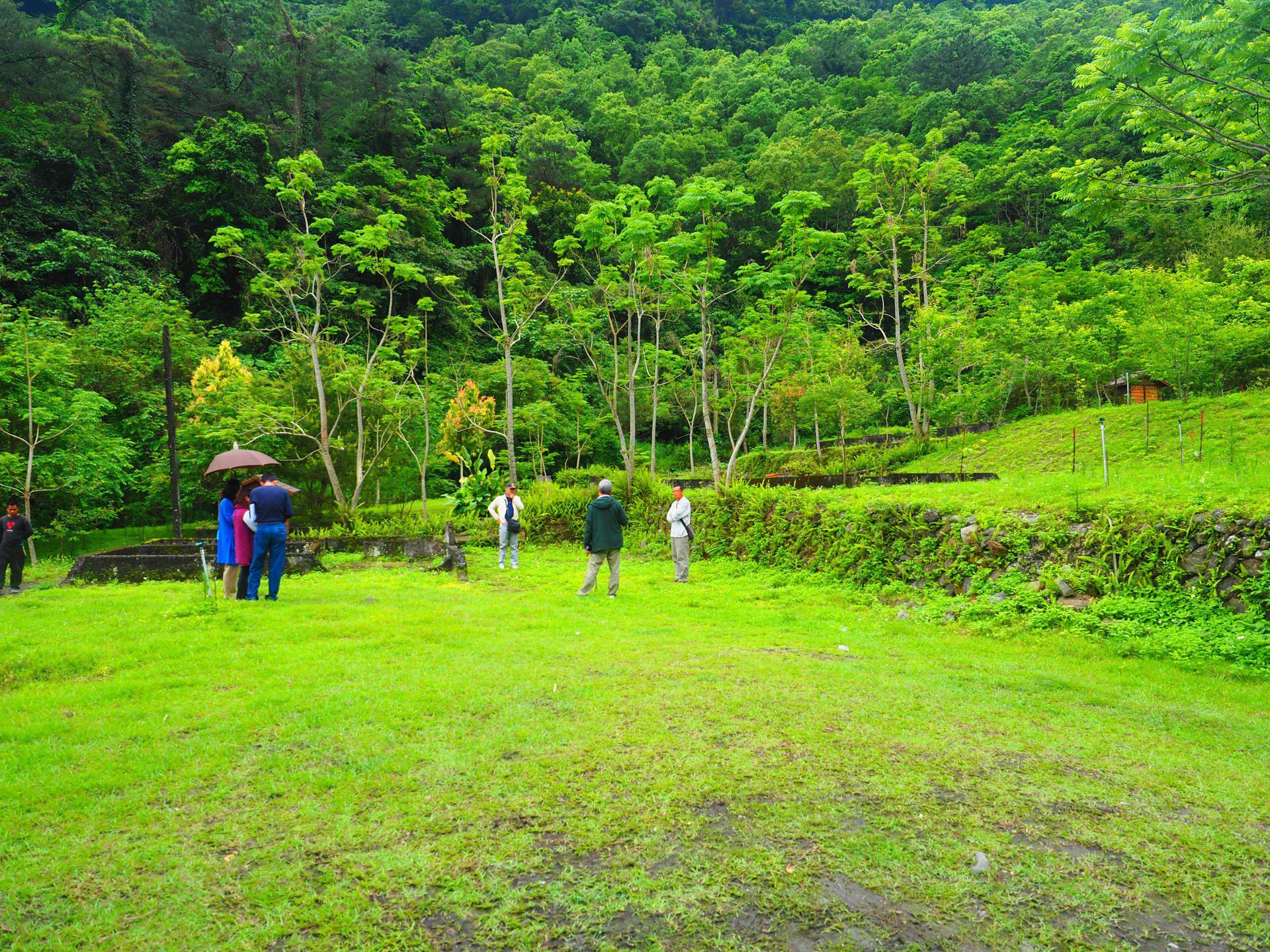 社區居民場勘露營營地