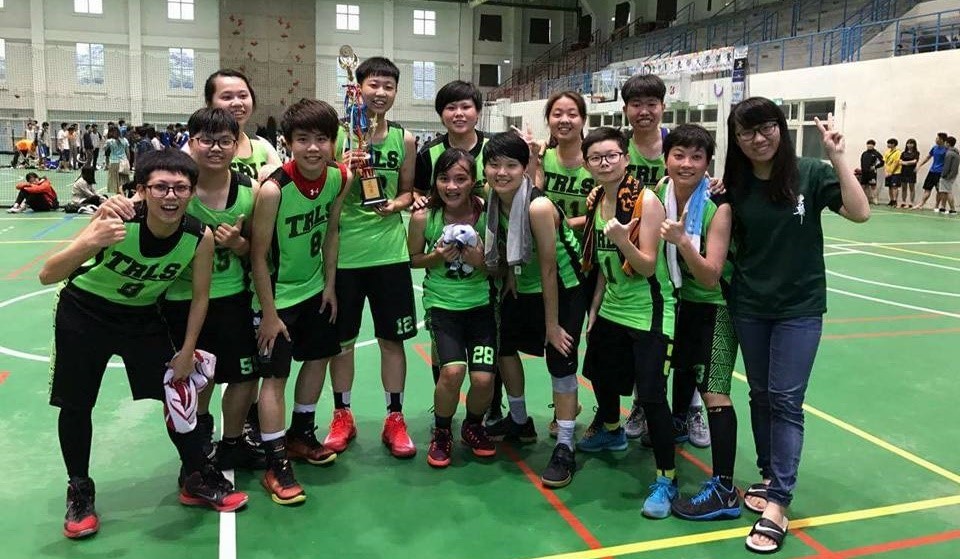 女籃冠軍為東華觀遊系與體育系聯隊