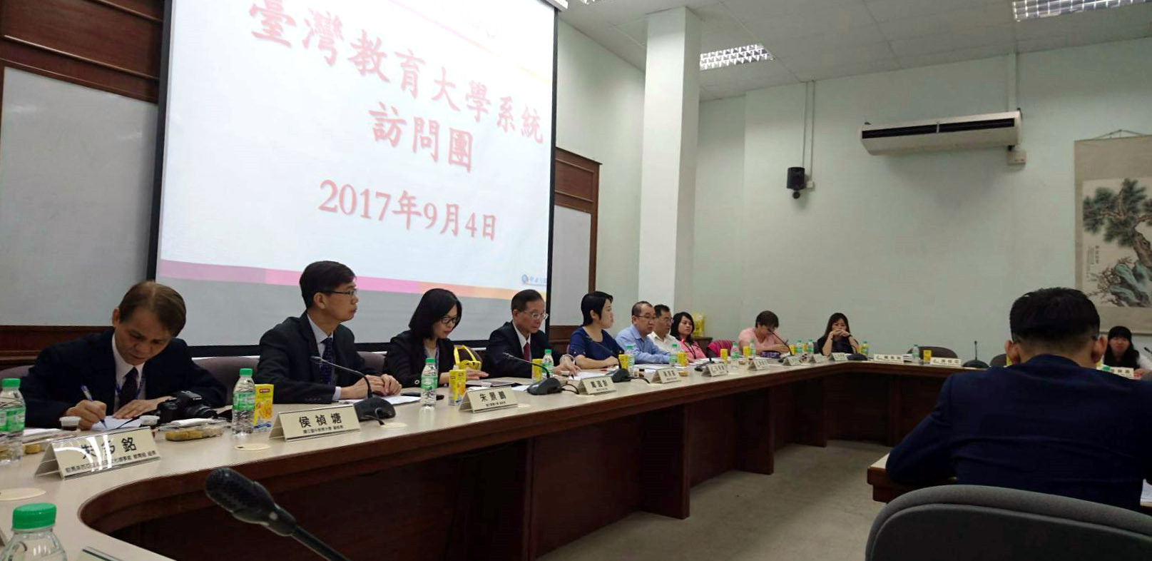 馬來西亞華校董事會總會歡迎臺灣教育大學系統代表團到訪