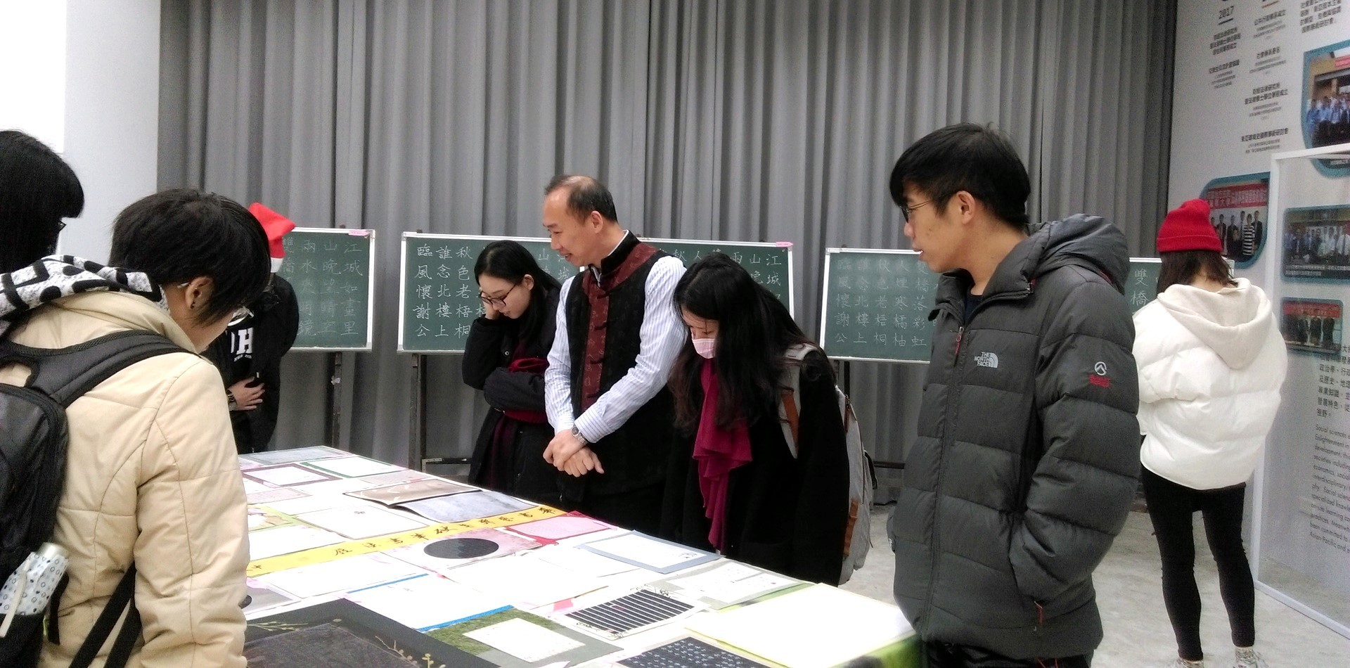 東華書藝獎展覽會場