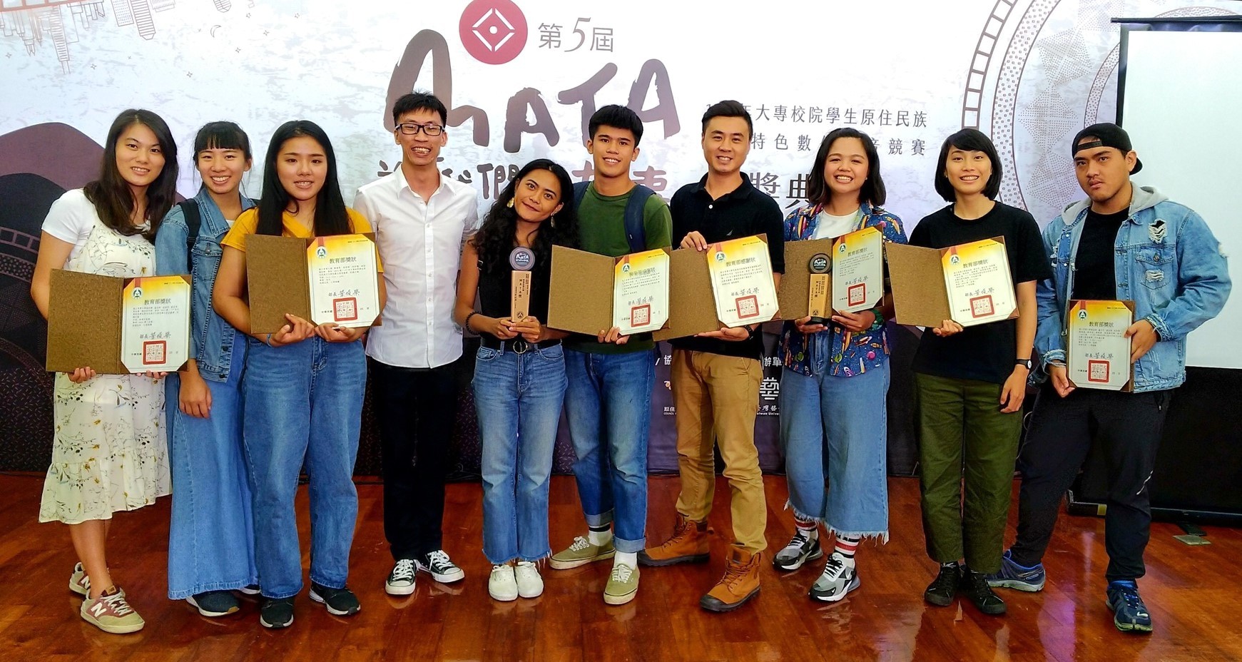 東華大學語傳系師生再度囊括MATA獎多項大獎