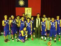 本校男子甲組籃球隊代表學校參加UNA公開男子組大專籃球聯賽獲北區第一名