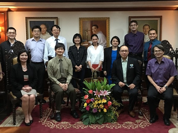 東華理工學院參訪菲律賓聖湯瑪士大學，建立兩校友誼與學術約定