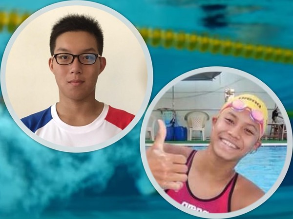 東華游泳好手黃國庭與墨莉兒，獲選世大運選手