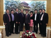吳校長率領東華代表團訪問越南河內國家大學與外貿大學